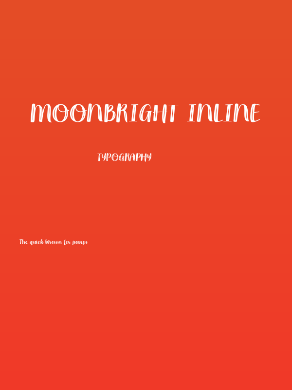 Moonbright Inline Poster