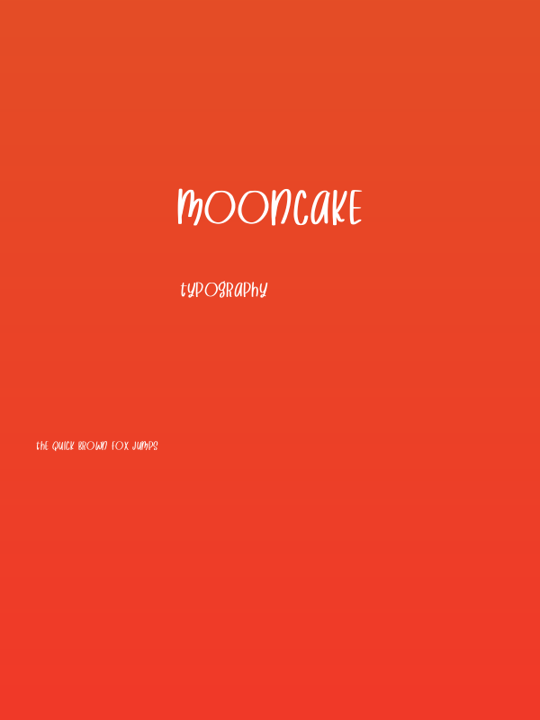 Mooncake Poster