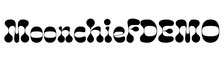 MoonchiefDEMO  フリーフォントのダウンロード
