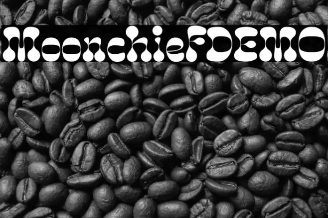 MoonchiefDEMO Font examples