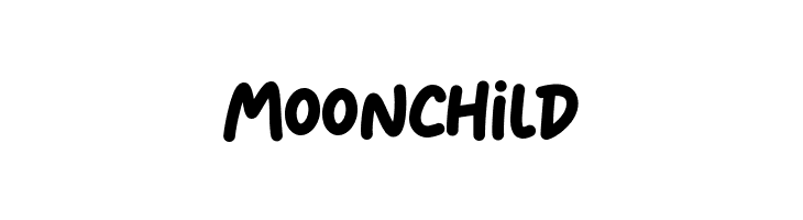 Moonchild  Скачать бесплатные шрифты