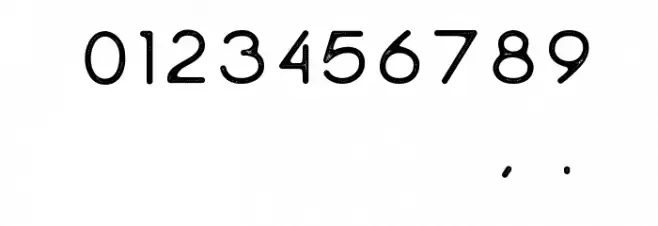 Moonchrome Rough Font OTHER CHARS