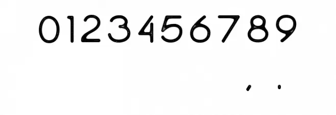 Moonchrome Rough Font OTHER CHARS