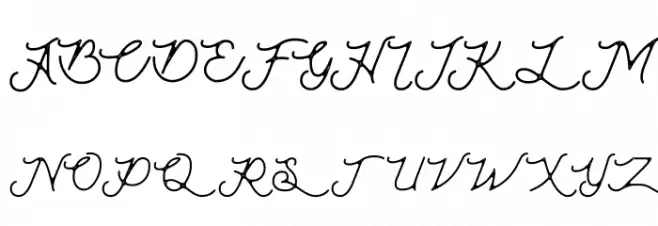 Moonchrome Rough 字体 大写