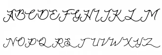 Moonchrome Rough 字体 大写