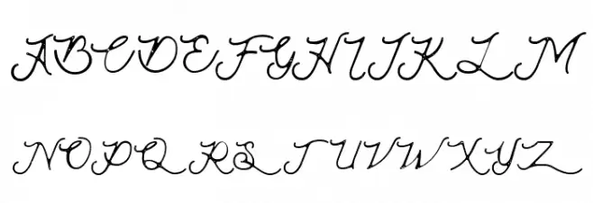 MoonchromeRough Font Litere mari