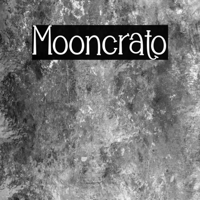 Mooncrato Font examples