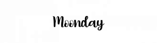 Moonday  baixar fontes gratis