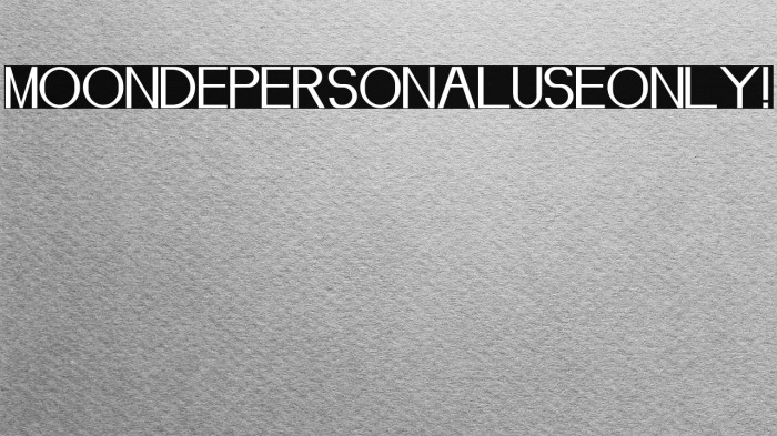 Moonde PERSONAL USE ONLY! Example 3