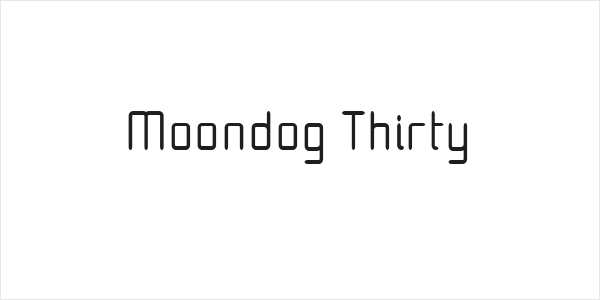 Moondog Thirty Logo