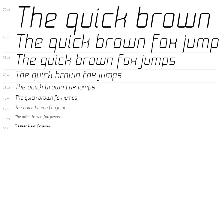 Moondog Zero Italic Waterfall