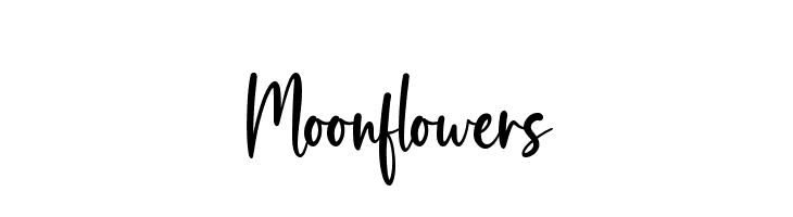 Moonflowers  لخطوط تنزيل