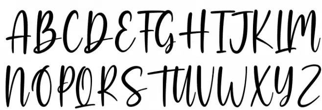 Moonflowers Font Litere mari