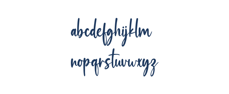 Moonflowers Lowercase