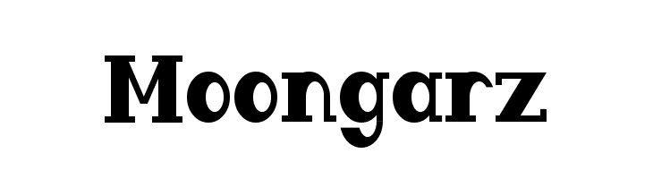 Moongarz  baixar fontes gratis
