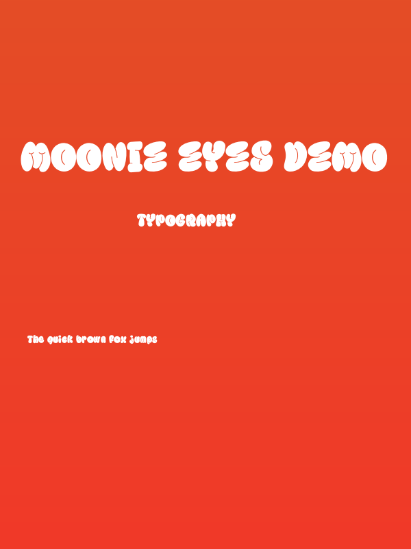 Moonie Eyes DEMO Poster
