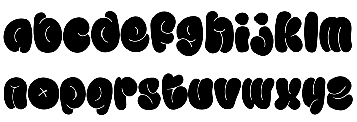 Moonie Eyes DEMO Font LOWERCASE