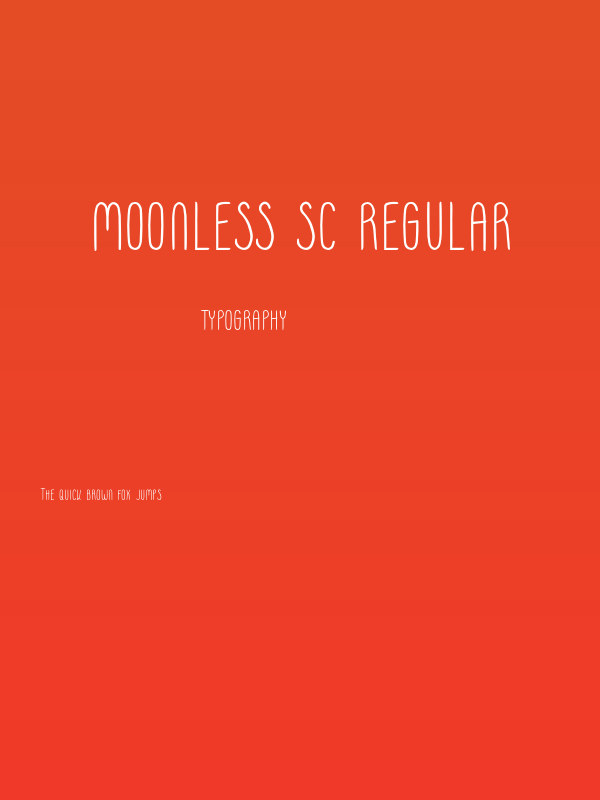 Moonless SC Regular Poster