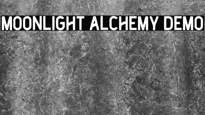 Moonlight Alchemy DEMO Example 2
