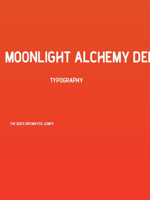 Moonlight Alchemy DEMO Poster