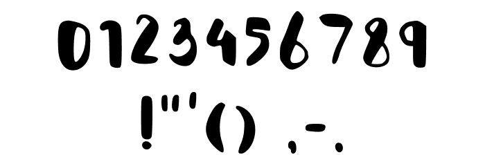 Moonlight Regular Font OTHER CHARS