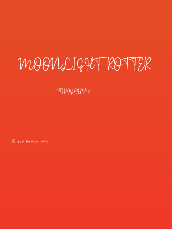 Moonlight Rotter Poster
