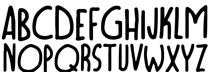 Moonlight D Font LOWERCASE