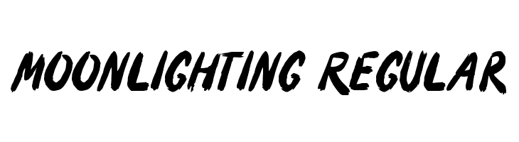 Moonlighting Regular  नि: शुल्क फ़ॉन्ट्स डाउनलोड