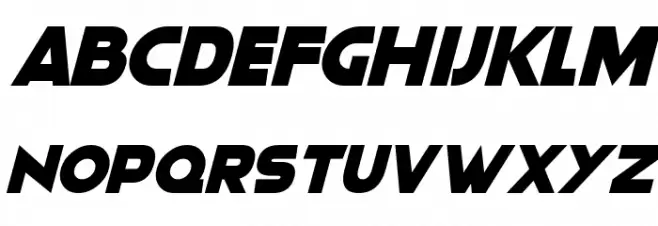 Moonlightning Italic Шрифта ВЕРХНИЙ