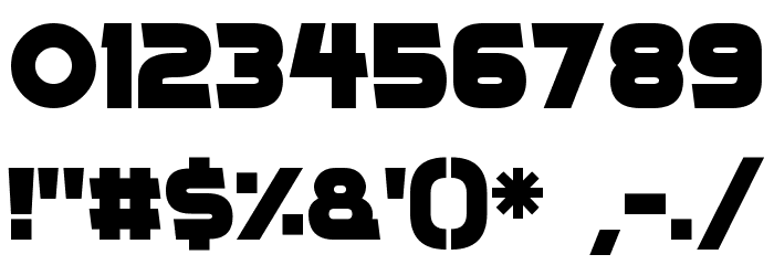 Moonlightning Font OTHER CHARS
