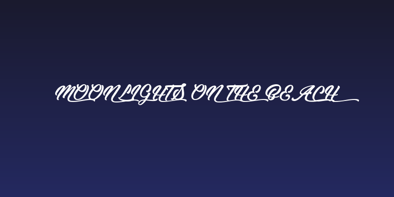 Moonlights on the Beach Social Header