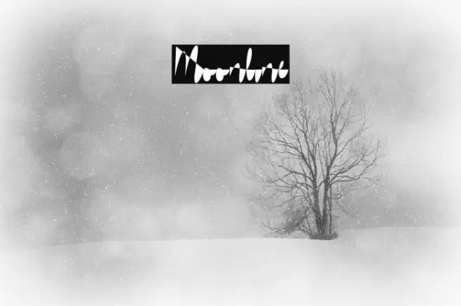 Moonline Font examples