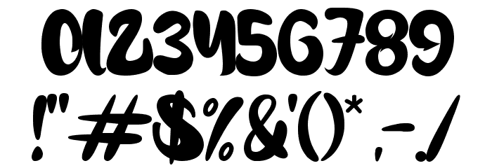Moonliona Font OTHER CHARS