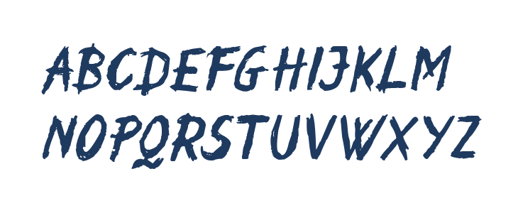 Moonlit Flow Italic Uppercase