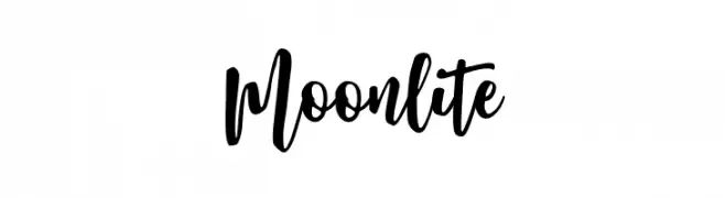 Moonlite  Frei Schriftart Herunterladen