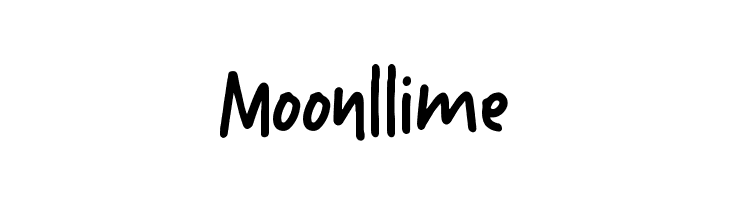 Moonllime  नि: शुल्क फ़ॉन्ट्स डाउनलोड