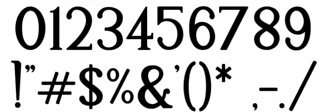 Moonllys Font OTHER CHARS