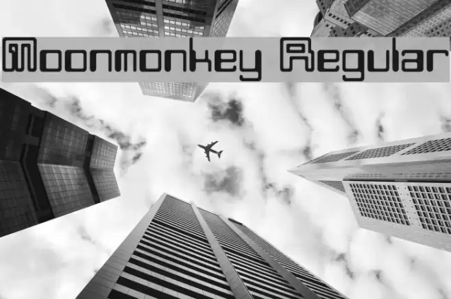 Moonmonkey Regular Font examples