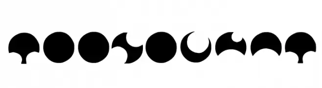 Moonogram  font caratteri gratis