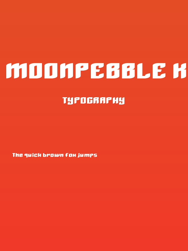 Moonpebble KG Poster