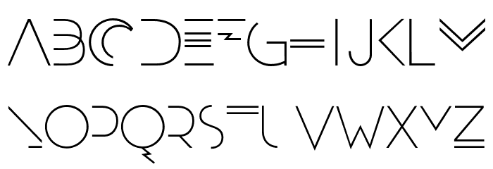 Moonrise Alternate Font LOWERCASE