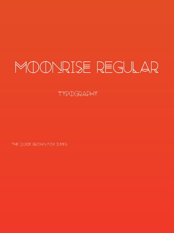 Moonrise Regular Poster