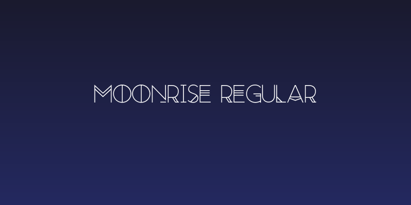 Moonrise Regular Social Header
