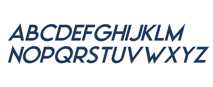 Moonrising Italic Lowercase