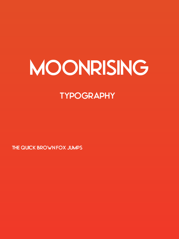 Moonrising Poster