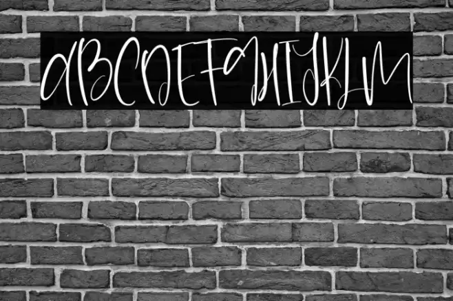 Moonscape-Regular Шрифта examples