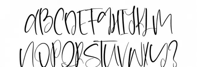 Moonscape Font UPPERCASE