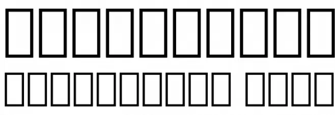 Moonshadow Font OTHER CHARS