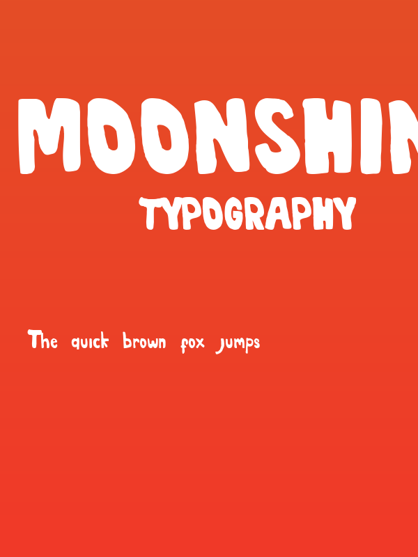 Moonshine B demo Poster