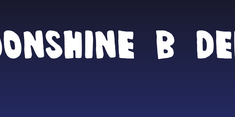 Moonshine B demo Social Header